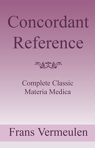 Concordant Reference – Precise Guide for Homeopathic Practice