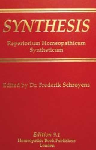 Synthesis Repertorium opathicum … Synthesis Repertorium Homeopathicum Syntheticum Ed. 9.1 – Repertory