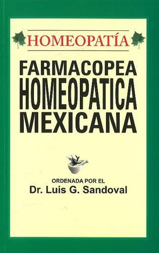 Farmacopea Homeopatica Mexicana (Spanish)