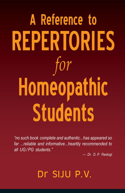 A Reference To Repertories For Hom.Students