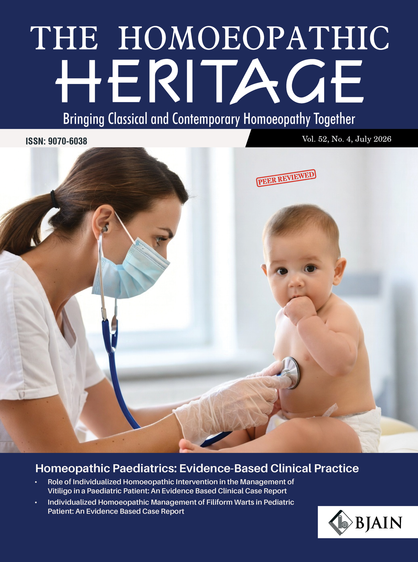 Homeopathic Heritage July Issue 2026