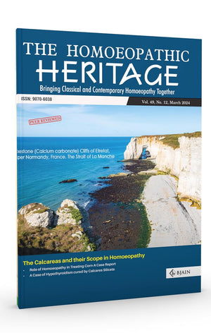 The Homoeopathic Heritage March 2024