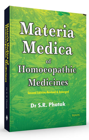 Materia Medica Of Homoeopathic Medicines