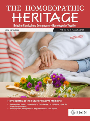 THE HOMOEOPATHIC HERITAGE - Bringing Classical and Contemporary Homoeopathy Together (November 2025)