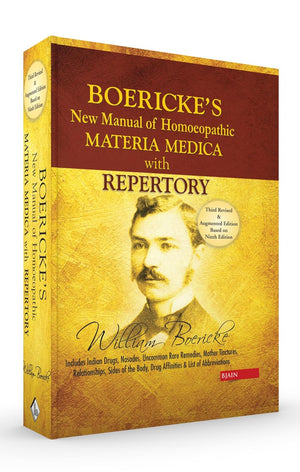 New Manual Of Homoeopathic Materia Medica &amp; Repertory With Relationship Of Remedies