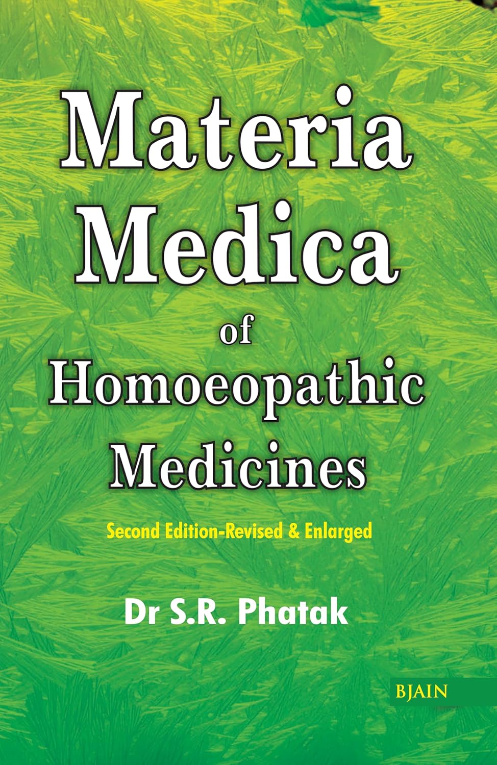 Materia Medica Of Homoeopathic Medicines