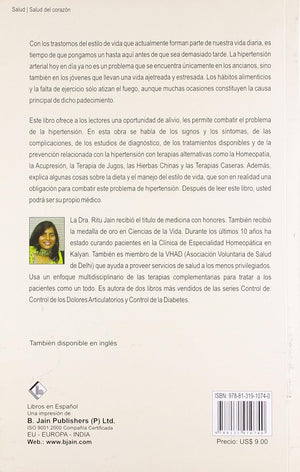 Control de la  Tensión Arterial con  Terapias Alternativas (Spanish)