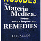 The Materia Medica Of Some More Important Remedies (Nosodes)