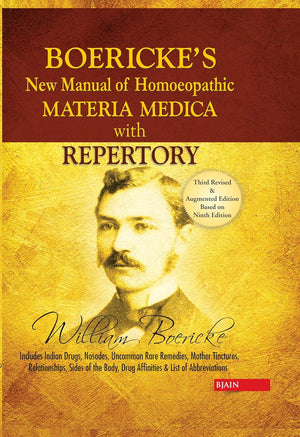 New Manual Of Homoeopathic Materia Medica &amp; Repertory With Relationship Of Remedies