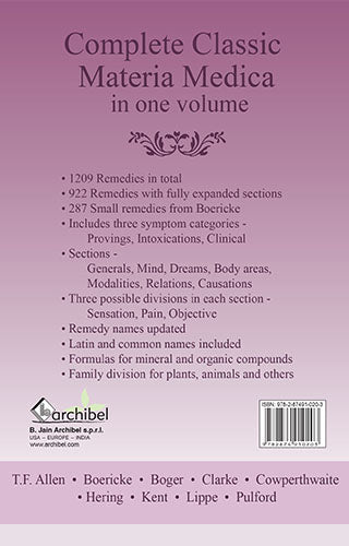 Concordant Reference – Precise Guide for Homeopathic Practice