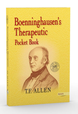 Boenninghausens Thera. Pocket Book
