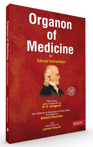 Organon Of Medicine 5 & 6 Edition