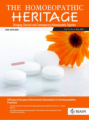 The Homoeopathic Heritage May 2025 Issue