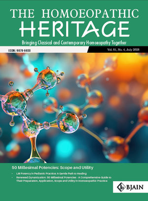 The Homoeopathic Heritage July 2025 Issue