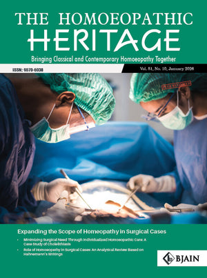 Find The Homoeopathic Heritage January 2026 Issue