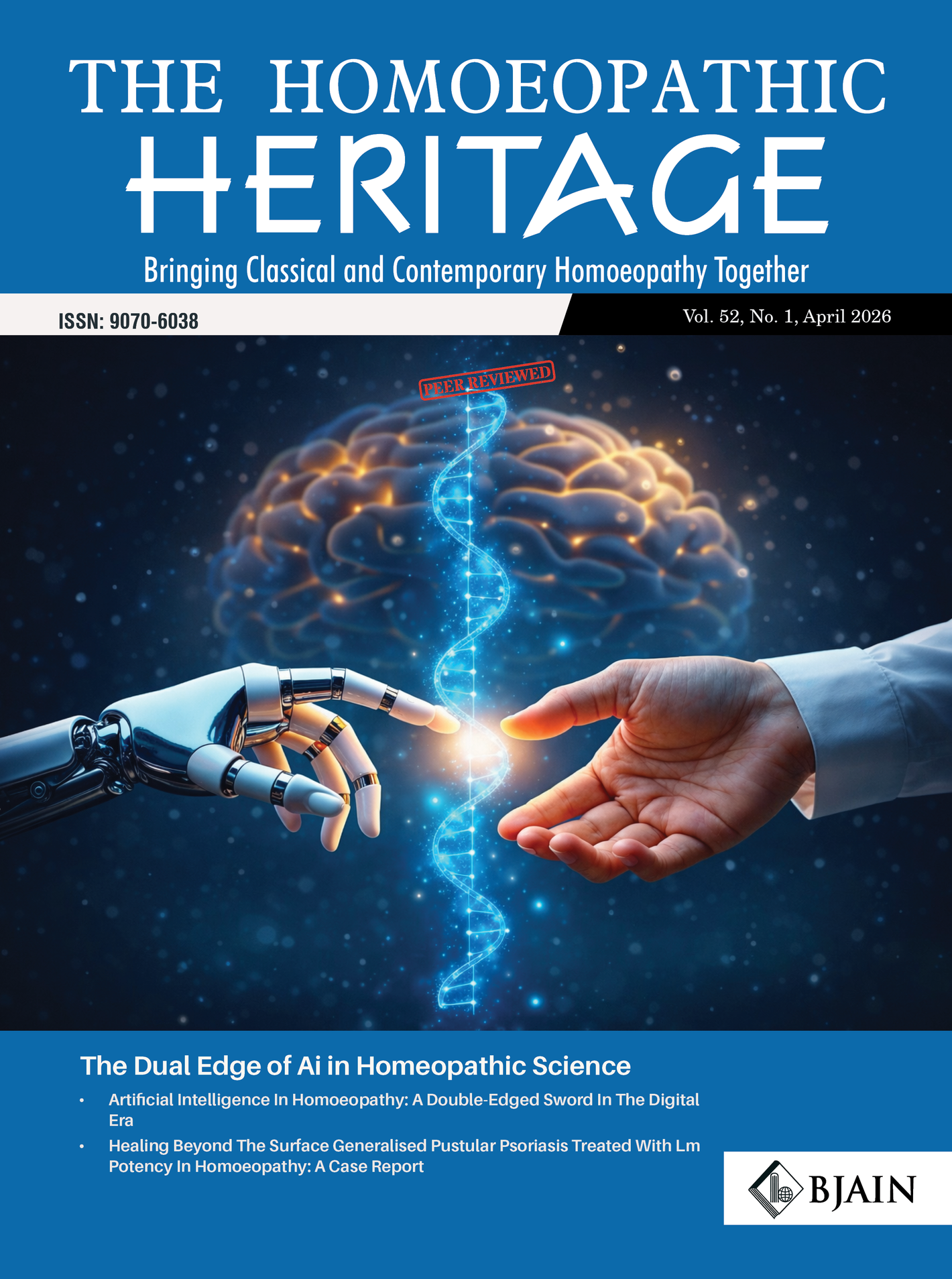 Find The Homoeopathic Heritage April 2026 Issue