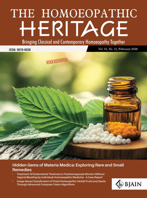 Homoeopathic Heritage February 2026 Issue