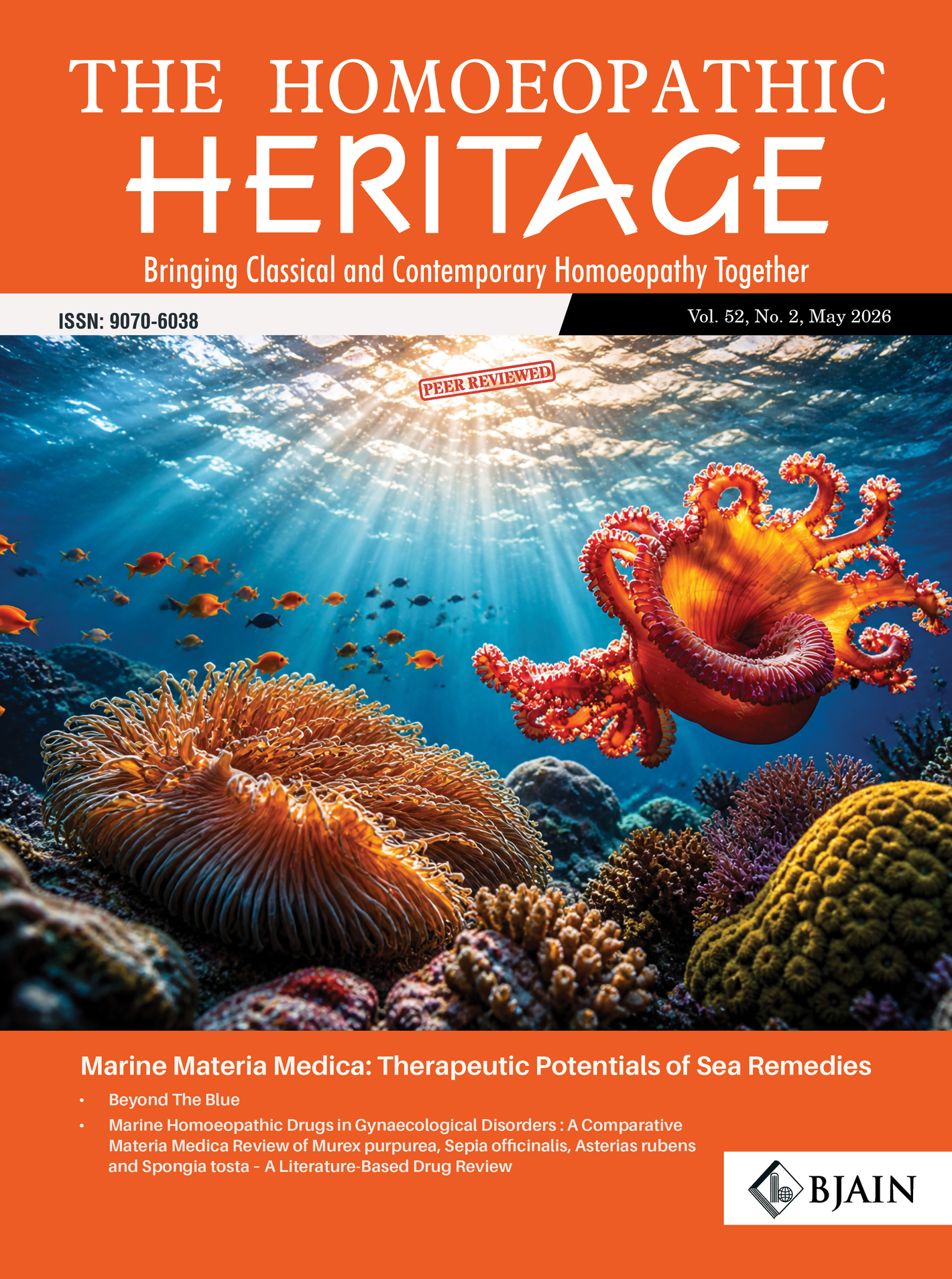 The Homoeopathic Heritage May 2026 Issue
