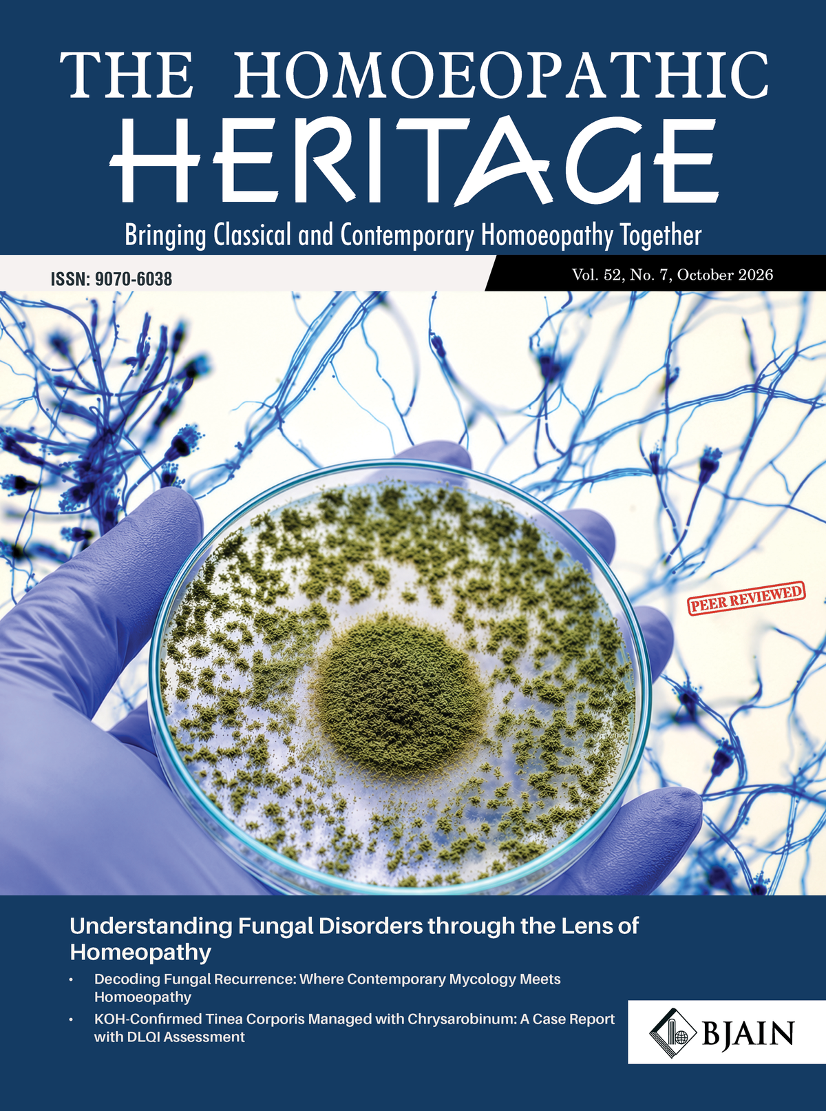 Find The Homoeopathic Heritage October 2026 Issue
