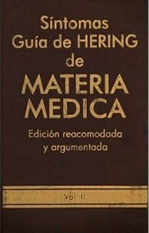 Sintomas Guia De Hering De (Meteria Medica) - Volume 2