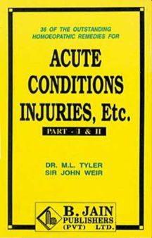 Acute Conditions, Injuries, Etc.